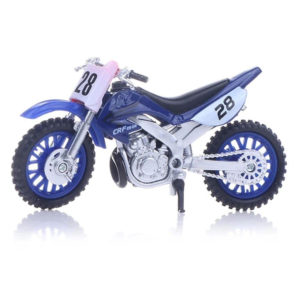 Моделирование цинковый сплав мотокросс игрушка внедорожный мотоцикл металлическая игрушка модель мотоцикла детский подарок
