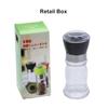 4 Color Options Manual Salt And Pepper Mill Grinder Adjustable Coarseness Peppers Grinders Seasoning Muller Kitchen Accessories Cookware Spice Milling