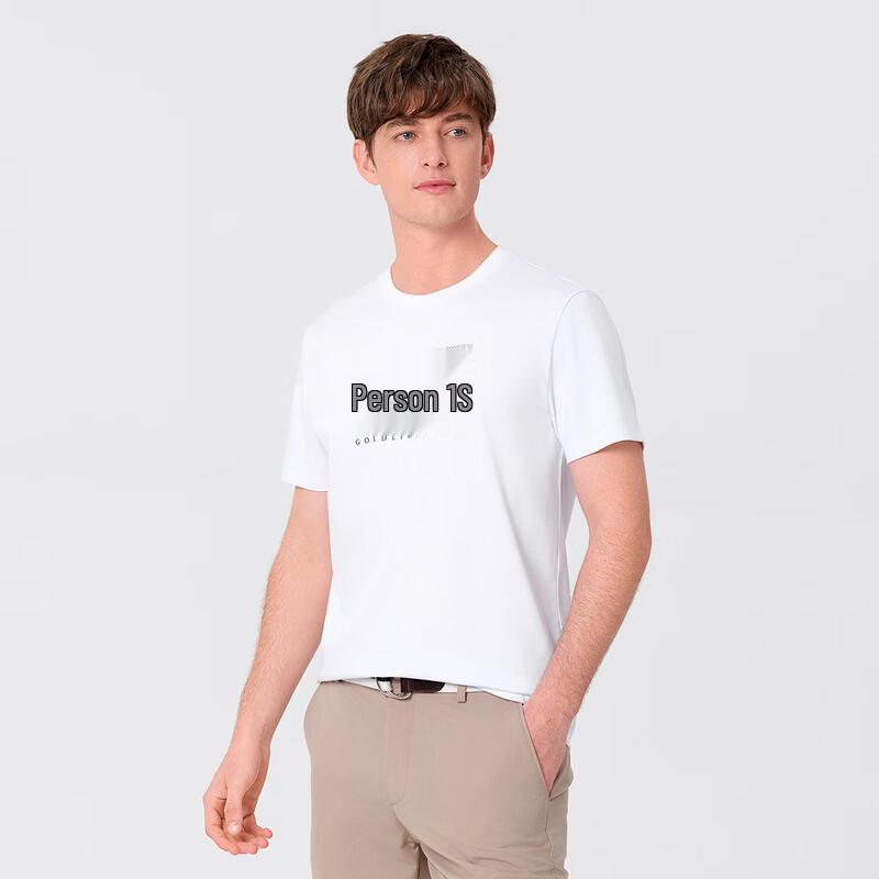 Goldlion Men's Casual Round Neck Short Sleeve T-Shirt