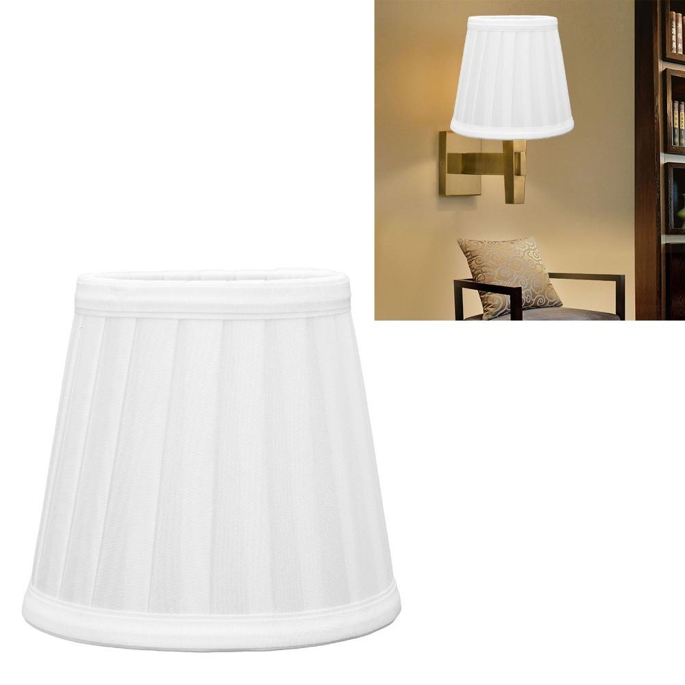 2PCS Fabric Small Lamp Shades Clip On Design Modern Simple Lampshade Modern Table Lampshade  Bedroom