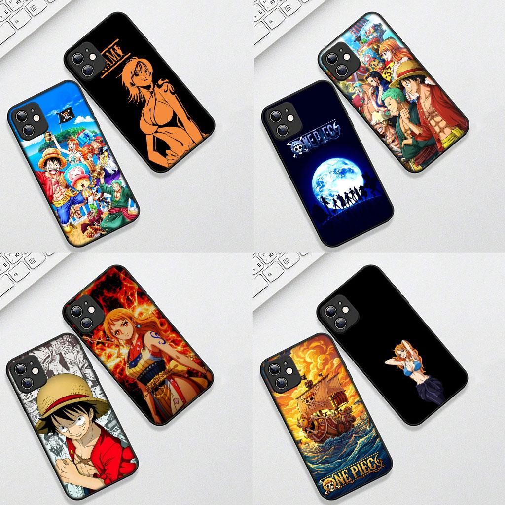 Soft Cover for Xiaomi Redmi 15 9A 9C NFC 7A 9T Note 9 8 7 8T 15c A5 Coque Phone Case Roronoa Zoro One Nami Luffy Piece