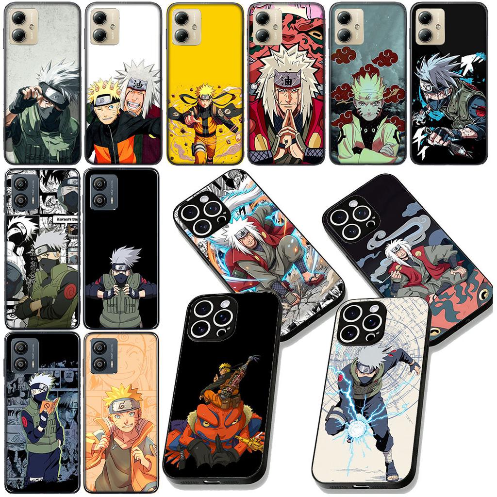 Чехол для телефона Jiraiya Naruto Kakashi для Motorola Moto Edge 50 30 Fusion 40 NEO Ultra Pro G22 G23 G20 G35 G84 G13 G53