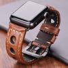 Watchband Genuine Leather Watchbands For Apple Watch Band 42mm 38mm Women Men Watch Accessories Strap 44mm 40mm Series 5 4 3 2