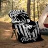 Personalized Custom Name Blanket - Nash logo Print Design,Blanket for Sofa,Bed,Travel,Camping - Soft and Warm, Great Gift