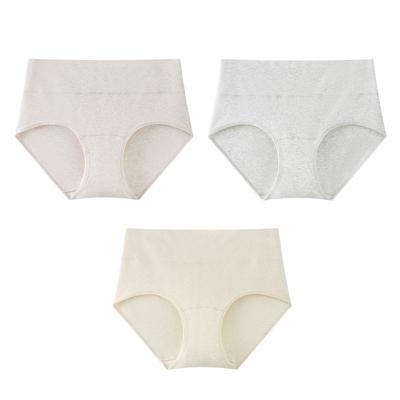 Женские антибактериальные хлопковые трусы-слипы с высокой посадкой Yiershuang 7A