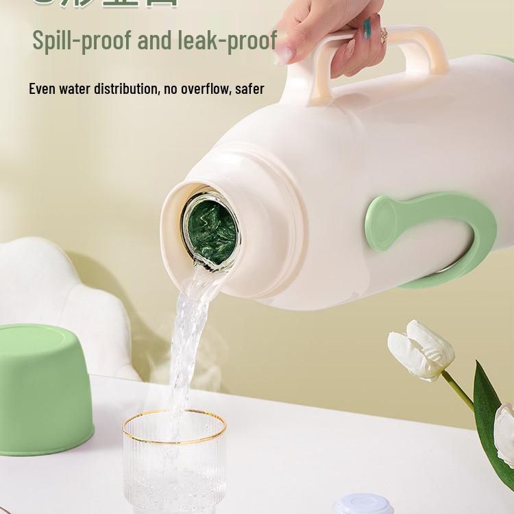 Large Capacity Insulated Thermos Flask for Dorms and Homes – Hot Water and Tea Bottle