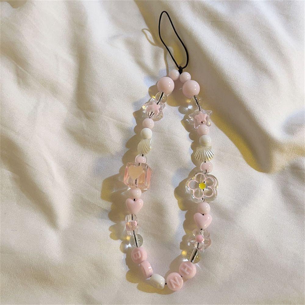 Crystal Bracelet Mobile Phone Lanyard Hanging Cord Cellphone Chain Telephone Jewelry