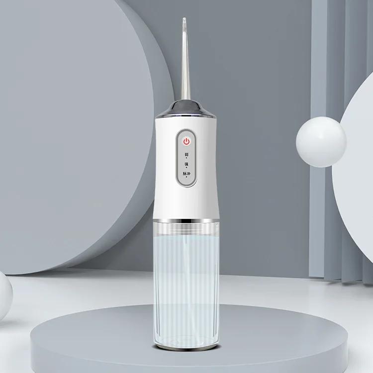 USB электрический ирригатор для полости рта, портативный стоматологический водный ирригатор, перезаряжаемая водоструйная нить, зубочистка, 4 струйных наконечника, несколько режимов