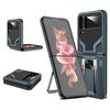 Двухслойный защитный складной чехол для Samsung Galaxy Z Flip 4 5g Flip3 Flip4 Flip 3, чехол-держатель с кольцом для Samsung Z Flip4