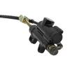 Motorcycle Rear Hydraulic Foot Brake Assembly Caliper Master Cylinder for 50cc 90cc 110cc 125cc ATV Buggy Karting Quad Bike