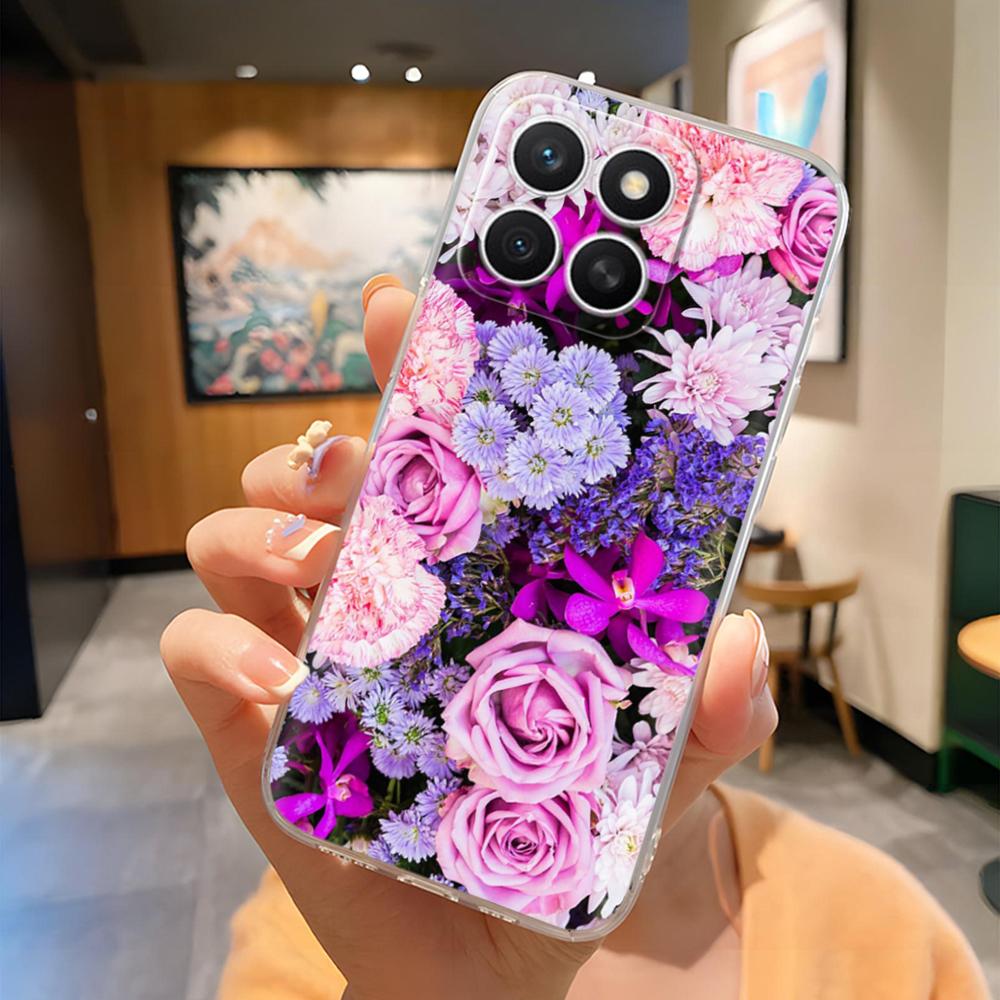 Для Honor X8C 4G Роскошный Милый Мультяшный Расписной Чехол Для Honor X8C Сумка Для Телефона Мягкая Прозрачная Защитная Задняя Крышка Оболочка Для Honor X 8 C