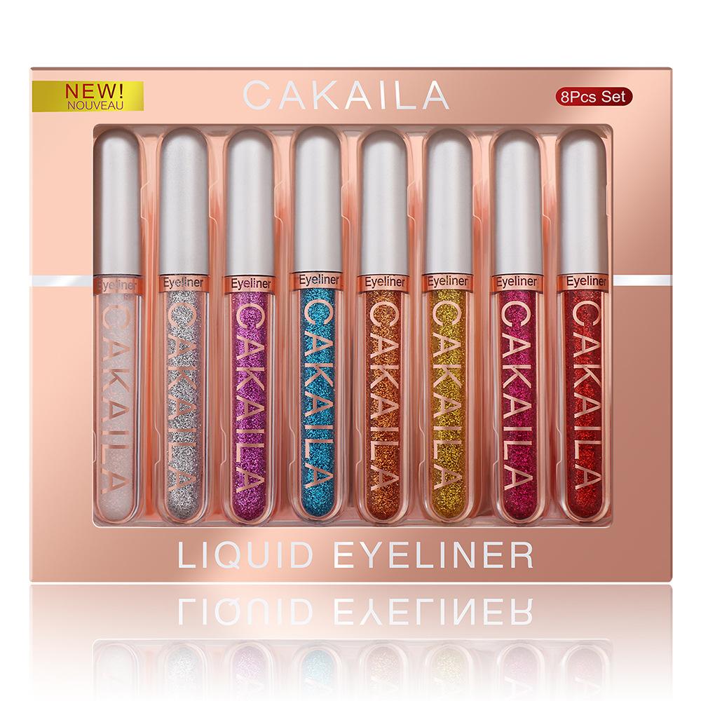 Создайте идеальный крылатый образ с помощью подводки для глаз 8 матовых и мерцающих оттенков!