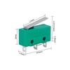 New Micro Travel Limit Switch KW4-3Z-3 Small Micro Switch With Lever Normally Open