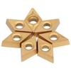 10Pcs Cutter Inserts Carbide CNC Milling Turning Cutting Blade Tools DCMT070204 for SDJCR