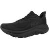 HOKA Clifton 10 Running Black Sneakers for Walking and Road and Cushioned Shoes, (1162030-BBLC), Use, Ultra-Lightweight (Black/Size 26.5/Men's)