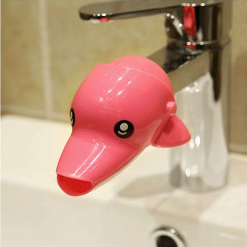 Удлинитель для крана с мультяшным принтом для детей: Средство для мытья рук с защитой от брызг