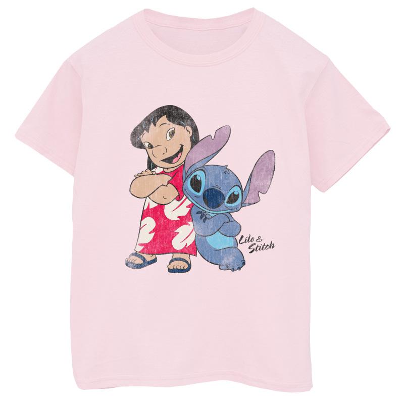 Lilo & Stitch Girls Classic Cotton T-Shirt