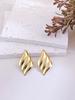 Cute Heart Stud Earrings for Women, Irregular Geometric Bow Square Rectangle Earrings Summer Stainlees Steel Jewellery for Women