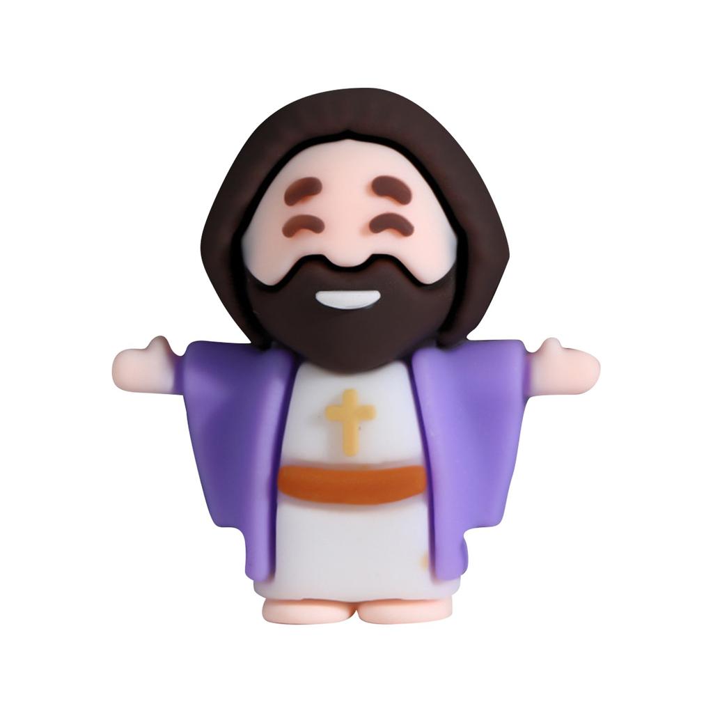 Little Figurine Miniature Figurine To Hide And Seek Classic Religious Gifts Christ Savior For Sunday Easter Egg Stuffers Baptism Gift