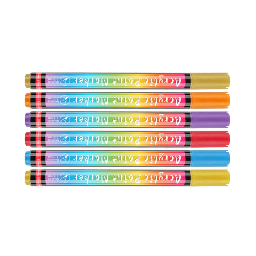 6 шт. Ручки для лака для ногтей для домашних животных, быстросохнущие, безопасные, без запаха, для стильного нейл-арта для собак, для дома и салонов для домашних животных