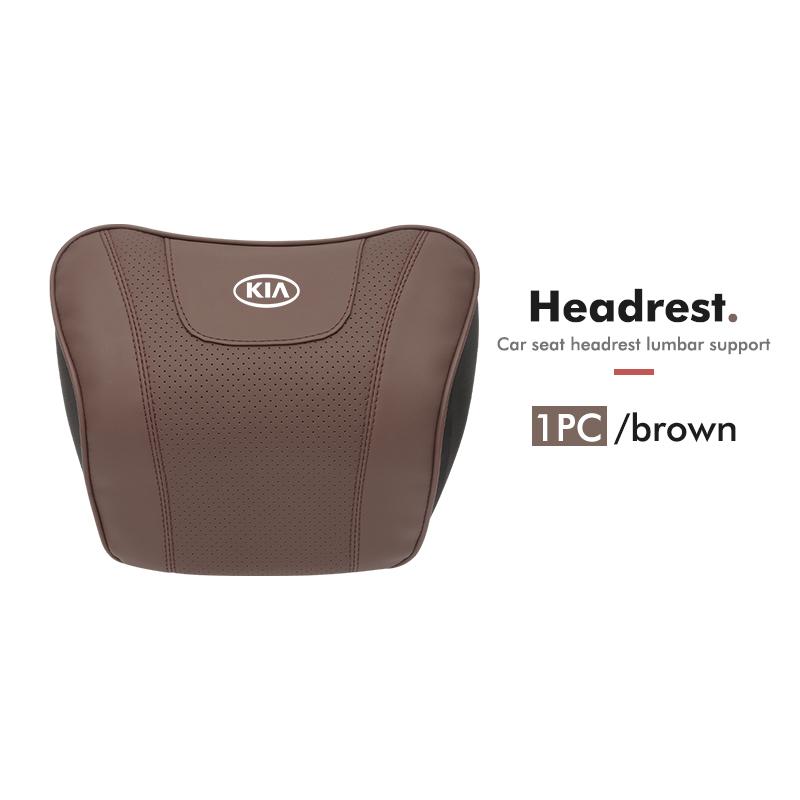 AAOI1 For KIA Car Neck Pillow Seat Head Support Pillows Lumbar Cushion Headrest Rio K5 K2 Sportage Ceed Sorento Picanto Stinger Soul