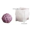 Relief Flower Ball Scented Candles Mould Frangipani Daisy Horse Hoof Design for Gypsum Resin Molds Wedding Decor DIY Bride Gifts