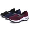 Shoes for Women Casual 2025 Anti Slip Outdoor Thick Sole Sloping Heel Breathable Casual Comfortable Sports Shoes Walking Shoes