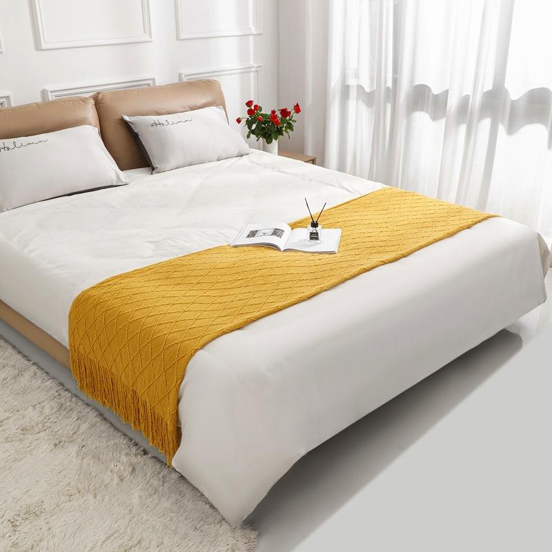 31 тип шерстяных одеял Nordic Diamond Knitted, одеяла для изголовья кровати, одеяла для дивана, декоративные одеяла, декоративные одеяла для домашнего кондиционирования