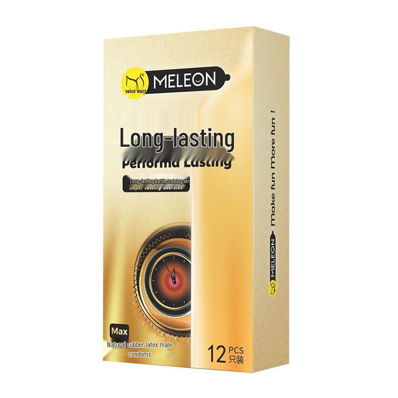 Презервативы Secret Love Delay King с ребристой текстурой – Долгоиграющие, с крупными частицами, текстура кошачьего языка