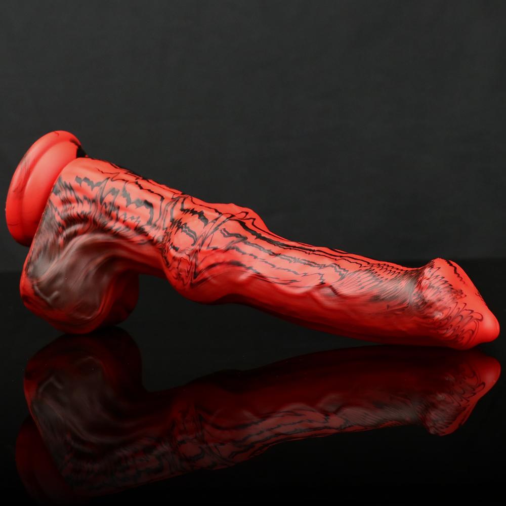 Силиконовый пенис для животных, дилдо для собак, мягкий член-монстр с присоской, анальная пробка, игрушка для мужской и женской мастурбации, взрослые анальные секс-игрушки для женщин