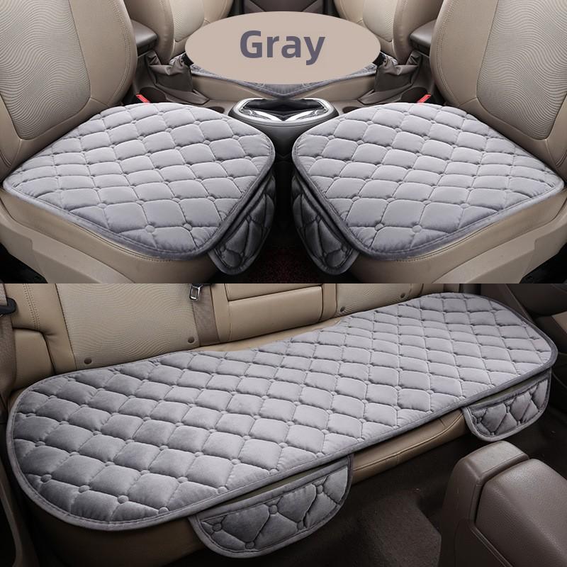 Auto Warm Car Cushion Three-piece Set Car Seat Cushion Three-piece Seat Cushion