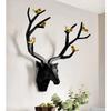 Hanging Home Decoration Perfect for Living Room/Hotel/Restaurant/Bedroom (Color : Black and Gold) (Neck Size : 21 INCH)