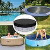 Portable Dog Pool Cover Round Shape Easy to Use Kids Swimming Pool Cover Foldable Tub Pool Protector Sleeve Case