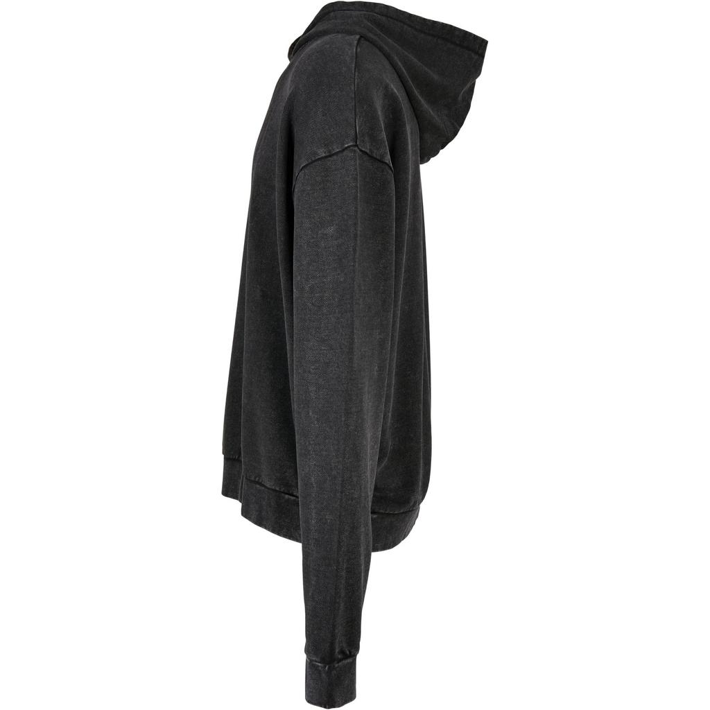 Build Your Brand Unisex Adult Acid Wash Oversized Hoodie