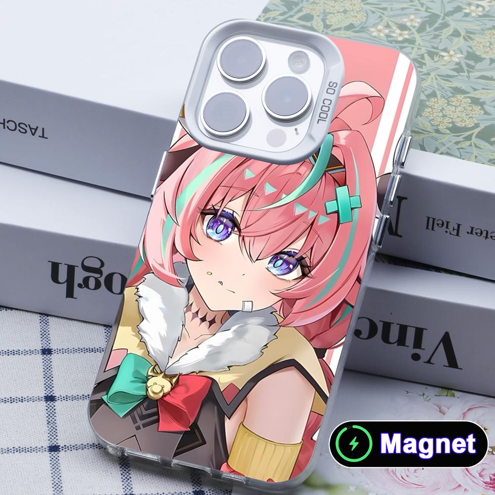 Game GI Varesa White Translucent MagSafe Mobile Phone Case for iPhone 17 16 15 14 13 12 11 X XR XS Air Pro Max Plus Cover