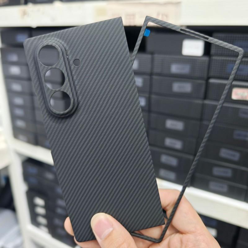 ZFold7 Case Aramid Fiber Foldable Phone Cover Magnetic Shockproof Protector