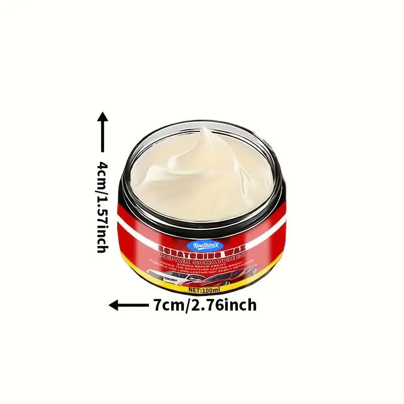 Паста для удаления царапин на автомобиле «Все в одном» Удаляет царапины, полирует Для всех типов автомобильной краски Уход за кузовом автомобиля С быстрым действием