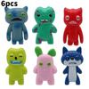 Fuggler 6pcs Action Figure Model Anime Displays Toy Cartoon Doll Gifts Kids
