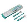 Kanack Planning Dishwasher Safe Shinkansen Slide Trio Set Made In Japan Kagayaki Doctor [Hayabusa Yellow] (Hayabusa (Green))