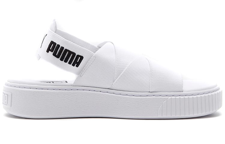 Puma Женские спортивные сандалии на платформе Trace Sports 'Белый Черный' 365478-02