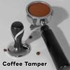 Constant Pressure Coffee Tamper Flat Bottom Espresso Distribution Tool  Barista Use