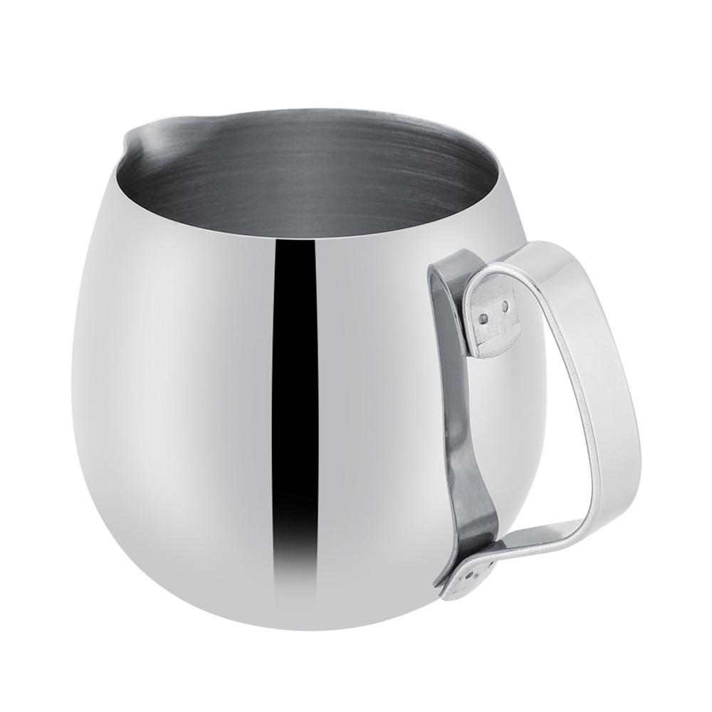 Smooth Surface Latte Coffee Cup Thick Stainless Steel Stainless Steel Pitcher  Coffee Making