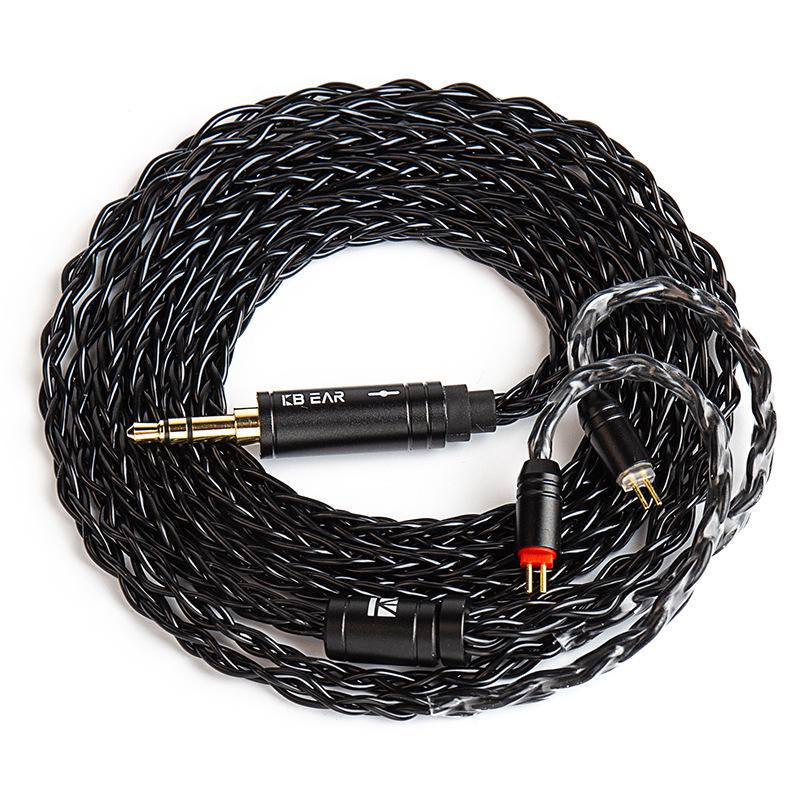 2025 KBEAR ST-12plus Earphone 2m 8-Core OFC Balanced Upgrade Cable