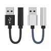 USB-адаптер-кабель на 3,5 мм (мама) Прочная звуковая карта для домашнего кинотеатра Передача чистого сигнала Подавление шума