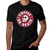 Print Death Cotton T Shirts T-Shirt for Coffee Custom Shirt or T Man