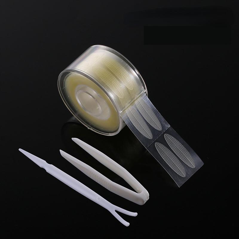 600 шт. S/L макияж, прозрачная серая, бежевая полоса для век, большие глаза, невидимая двойная складная лента для теней для век, наклейка, инструмент для красоты, ZPG