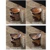 Retro Style Tea Light Candle Holder Ornament Removable Wax Melt Burner Split Multi Functional Candle Heating Tea Stove Gift