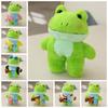 25 см сумка через плечо мультяшная кукла животные куклы мягкая игрушка мягкие игрушки свитер лягушка кукла мягкая игрушка милая лягушка плюшевая игрушка