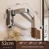 Miling No-Drill Folding Wall Towel Rack