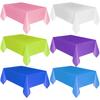 Talos Solid Color Tablecloth Wedding Banquet Party Dinner Table Cover Oilproof Decor